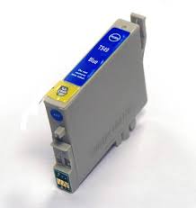 Ink cartridge Blue replaces Epson C13T05494010, T0549