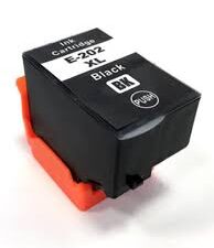 Ink cartridge Black replaces Epson C13T02G14010, 202XL