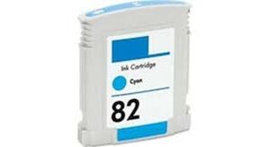 Ink cartridge Cyan replaces HP C4911A, 82
