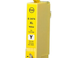 Ink cartridge Yellow replaces Epson C13T34744010, 34XL