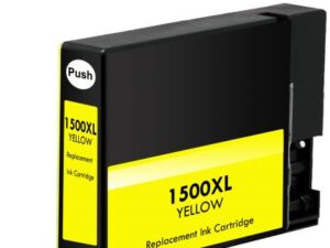 Ink cartridge Yellow replaces Canon 9195B001, PGI1500XLY