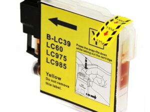 Ink cartridge Yellow replaces Brother LC985Y