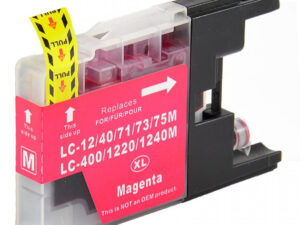 Ink cartridge Magenta replaces Brother LC1240M