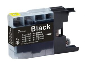 Ink cartridge Black replaces Brother LC1240BK