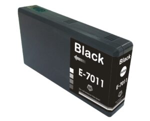 Ink cartridge Black replaces Epson C13T70114010, T7011
