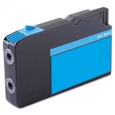 Ink cartridge Cyan replaces Lexmark 14L0175E, 200XL (2 pcs)