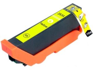 Ink cartridge Yellow replaces Epson C13T26344012, 26XL