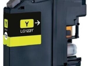 Ink cartridge Yellow replaces Brother LC123Y XL