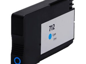 Ink cartridge Cyan replaces HP 3ED67A, 712C