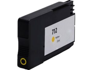 Ink cartridge Yellow replaces HP 3ED69A, 712Y