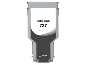 Ink cartridge Black replaces HP C1Q12A, 727B