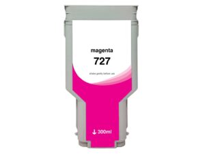 Ink cartridge Black replaces HP F9J77A, 727