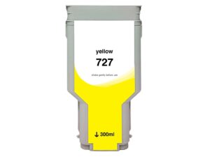 Ink cartridge Black replaces HP F9J78A, 727