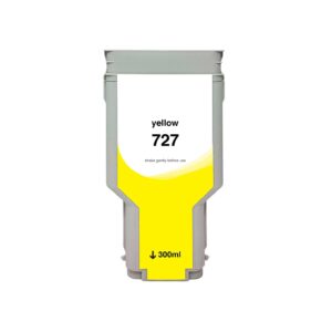 Ink cartridge Black replaces HP F9J78A, 727