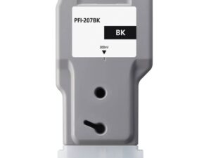 Ink cartridge Black replaces Canon 8789B001, PFI207BK
