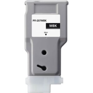 Ink cartridge Mat Black replaces Canon 8788B001, PFI207MBK