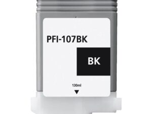 Ink cartridge Black replaces Canon 6705B001, PFI107BK