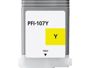Ink cartridge Yellow replaces Canon 6708B001, PFI107Y