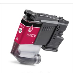 Ink cartridge Black replaces Brother LC521M